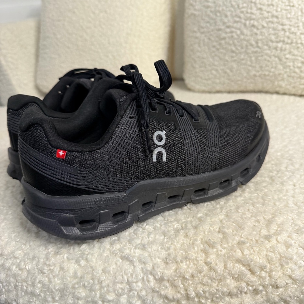 ON WOMEN'S CLOUDGO Black Eclipse Running Shoes Cl… - image 3